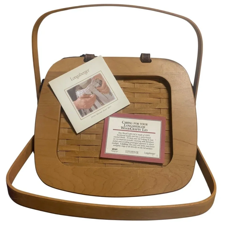 Longaberger 2002 Weekender Basket Blue Fabric Liner, Protector‎ & Insert